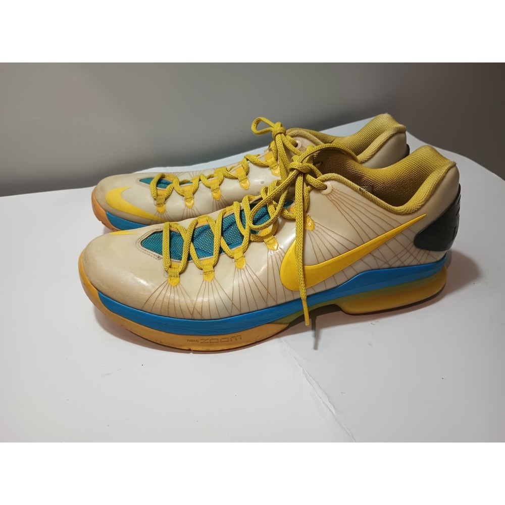 Nike KD 5 V Elite Superhero 585386-100 Kevin Durant Basketball Shoes Men's 12 - Picture 4 of 9
